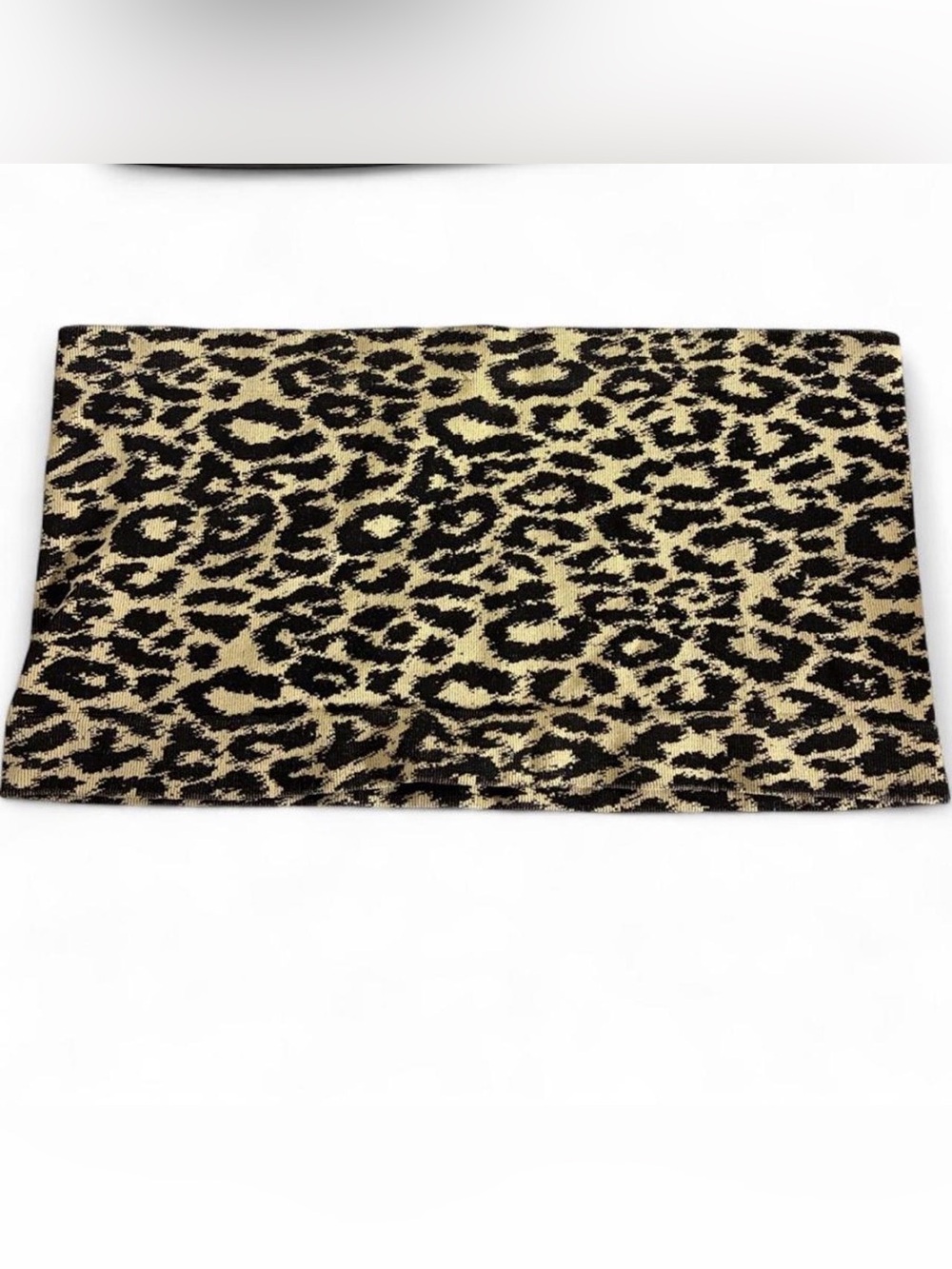 Nikibiki Bandeau Top Leopard Print
